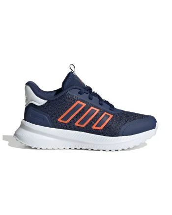 Pantofi sport X_PLRPATH cu garnituri din material sintetic, Portocaliu/Bleumarin