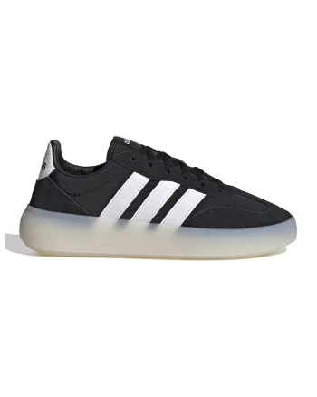 Pantofi sport Barreda Decode cu detalii din piele intoarsa, Alb/Negru