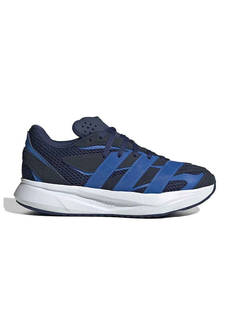 Pantofi sport Lightblaze cu garnituri din piele, Albastru inchis/Bleumarin