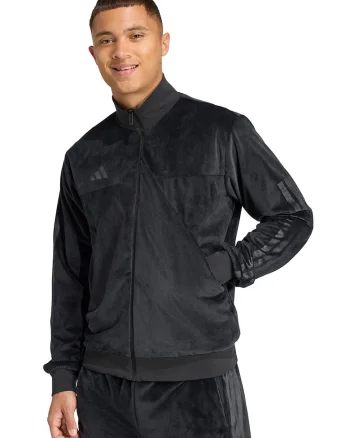 Bluza de trening cu fermoar Tiro, Negru
