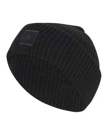 Caciula unisex cu aspect striat, Negru