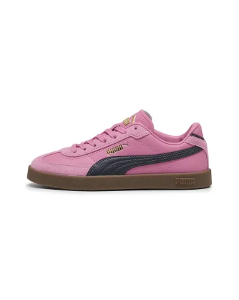 Pantofi sport Club II Era cu detalii din piele intoarsa, Auriu/Negru/Roz