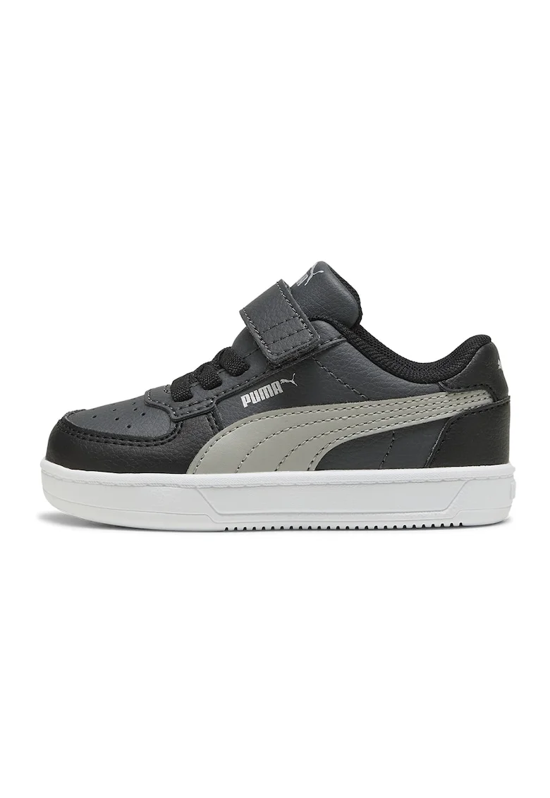 Pantofi sport Caven 2.0 de piele ecologica, Negru/Gri inchis