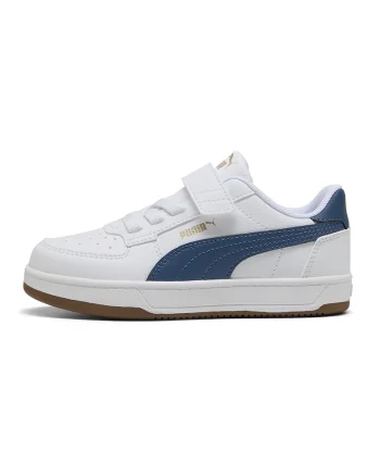 Pantofi sport Caven 2.0 de piele ecologica, Albastru prafuit/Alb optic