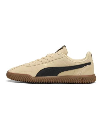 Pantofi sport Club Kayzer de piele intoarsa, Negru/Bej