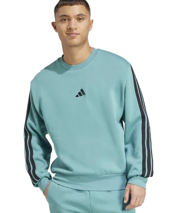 Bluza de trening din amestec de bumbac cu detaliu monograma, Turcoaz/Negru stins