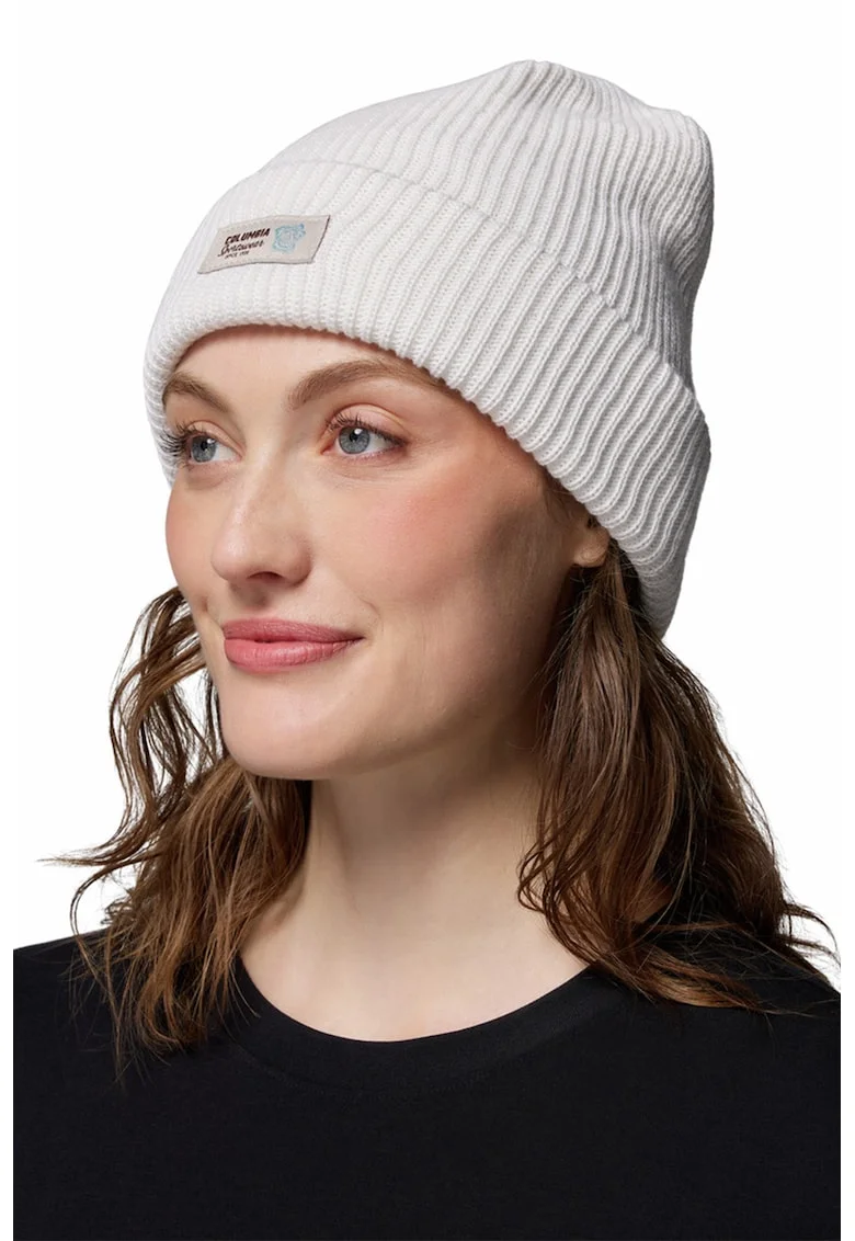 Caciula unisex din tricot Lost Lager II, Alb