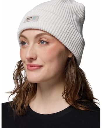 Caciula unisex din tricot Lost Lager II, Alb