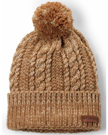 Caciula cu model torsade Cozy Ridge, Maro taupe