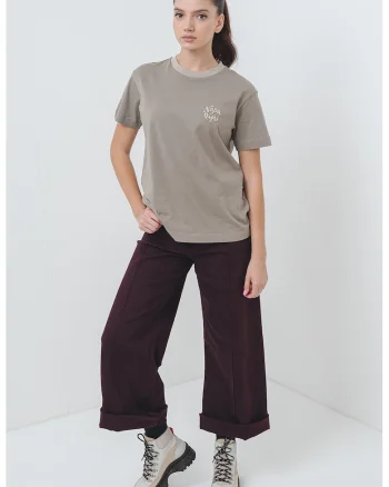 Tricou regular-fit cu logo, Kaki