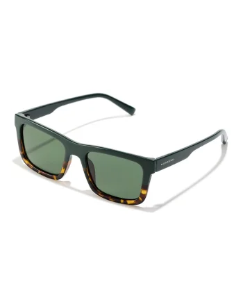 Ochelari de soare unisex patrati Terra, Verde inchis