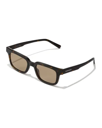 Ochelari de soare unisex cu lentile dreptunghiulare Bloque, Maro/Portocaliu