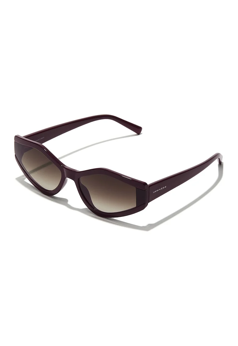 Ochelari de soare ovali unisex Cannes, Visiniu