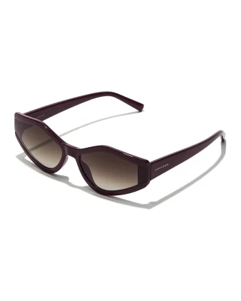 Ochelari de soare ovali unisex Cannes, Visiniu