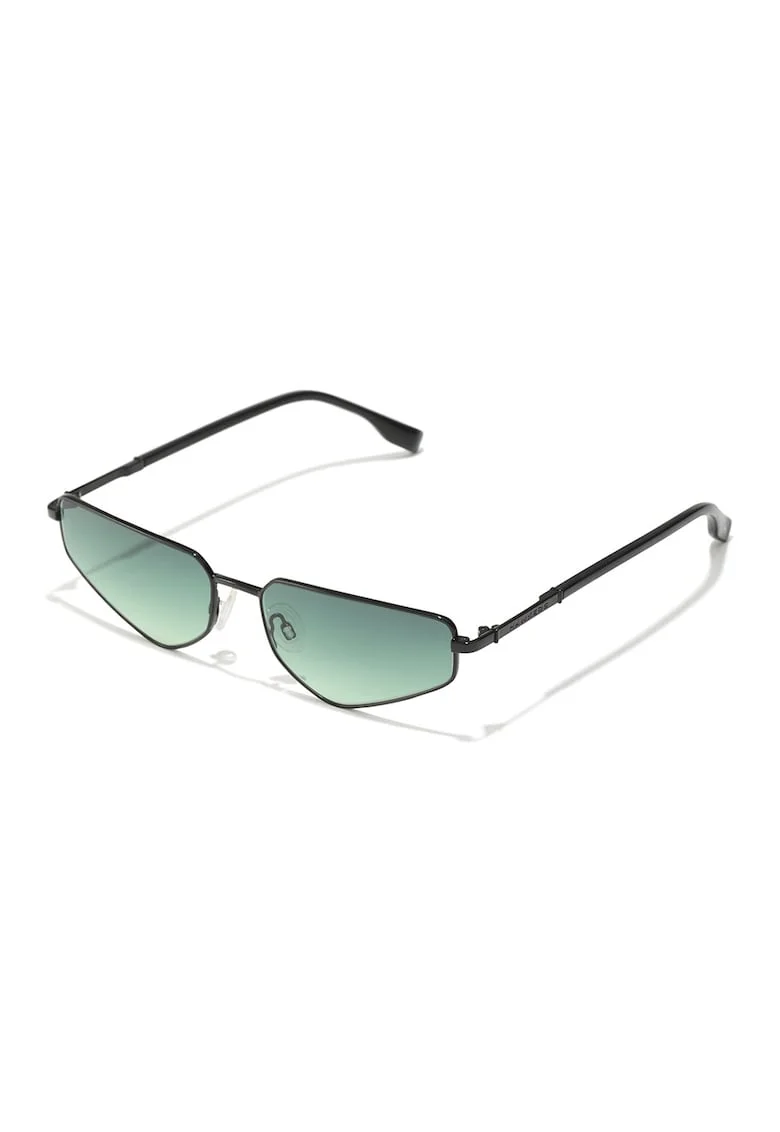 Ochelari de soare unisex cu rama metalica Bloque, Negru