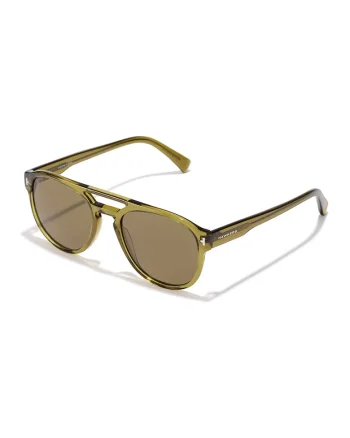 Ochelari de soare aviator unisex Refresh, Verde masliniu