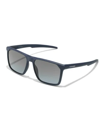 Ochelari de soare patrati unisex cu lentile cu aspect in degrade Horizon, Bleumarin