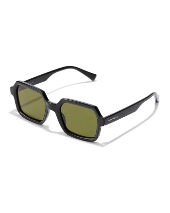Ochelari de soare unisex dreptunghiulari, Negru