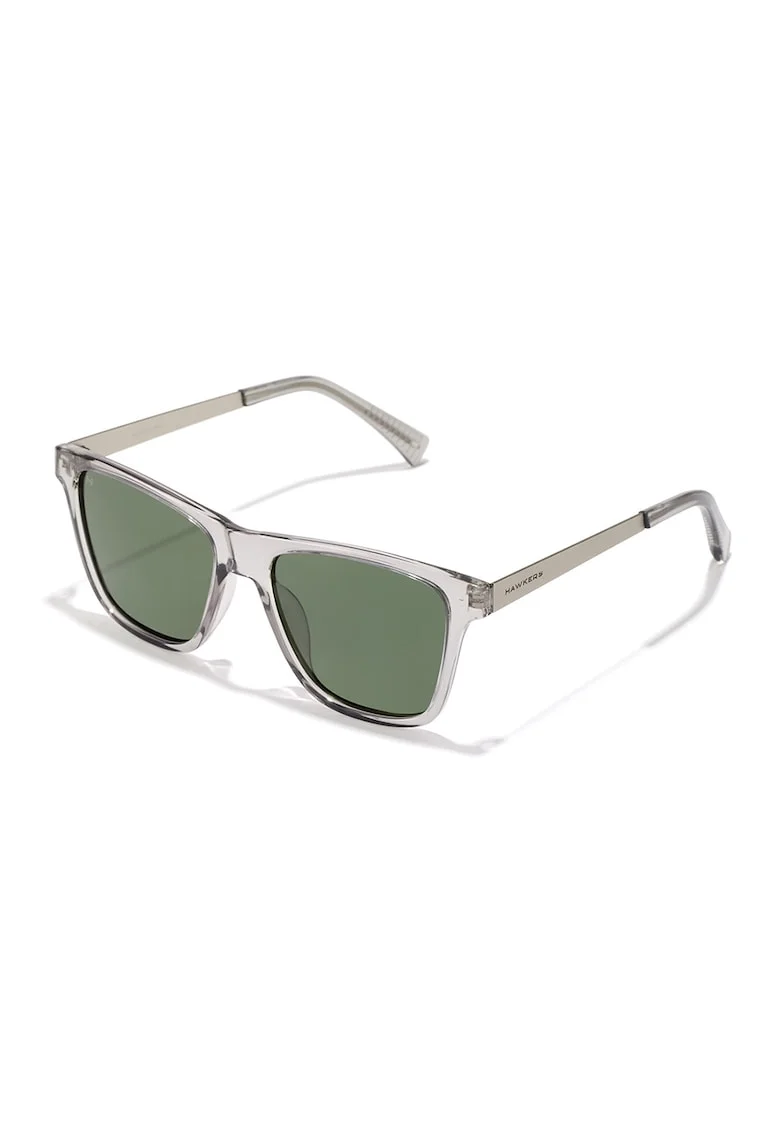 Ochelari de soare unisex patrati, Gri deschis