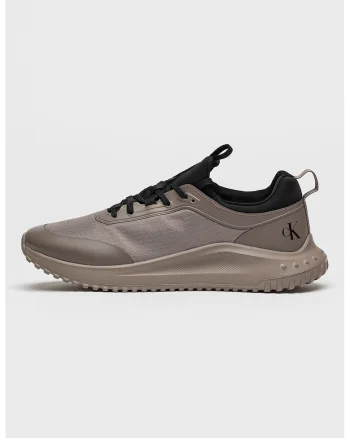 Pantofi sport Eva Runner din material textil, Gri maur