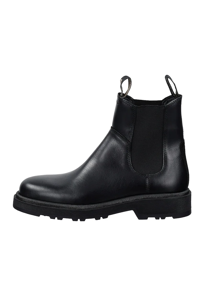 Ghete Chelsea din piele Wootlynne, Negru