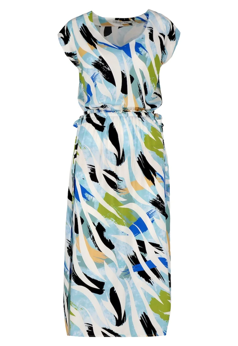 Rochie de vara  G-Milos, albastru/alb/negru, Albastru multicolor