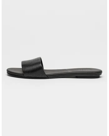 Papuci de piele, Negru stins