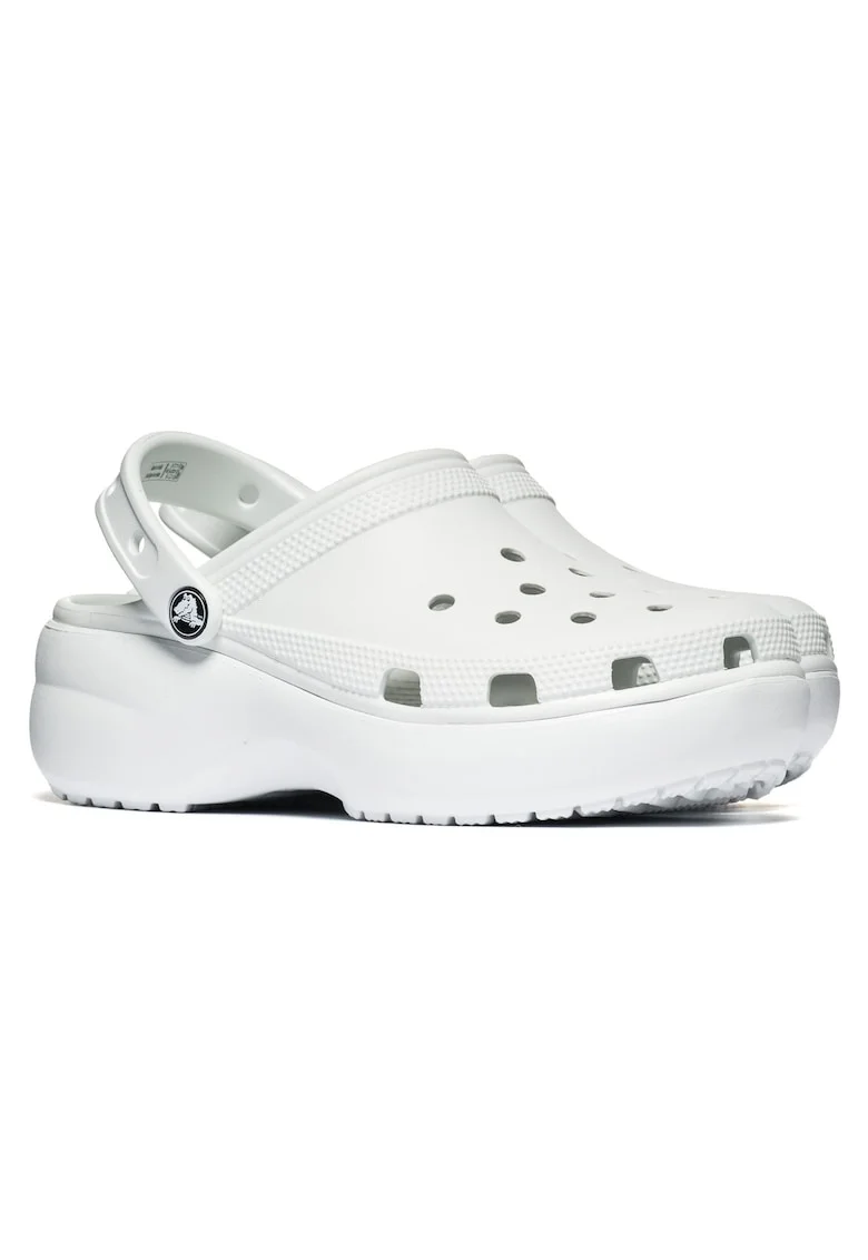 Saboti  Classic Platform 206750-1NK, albastru deschis, pentru dama, sintetic,