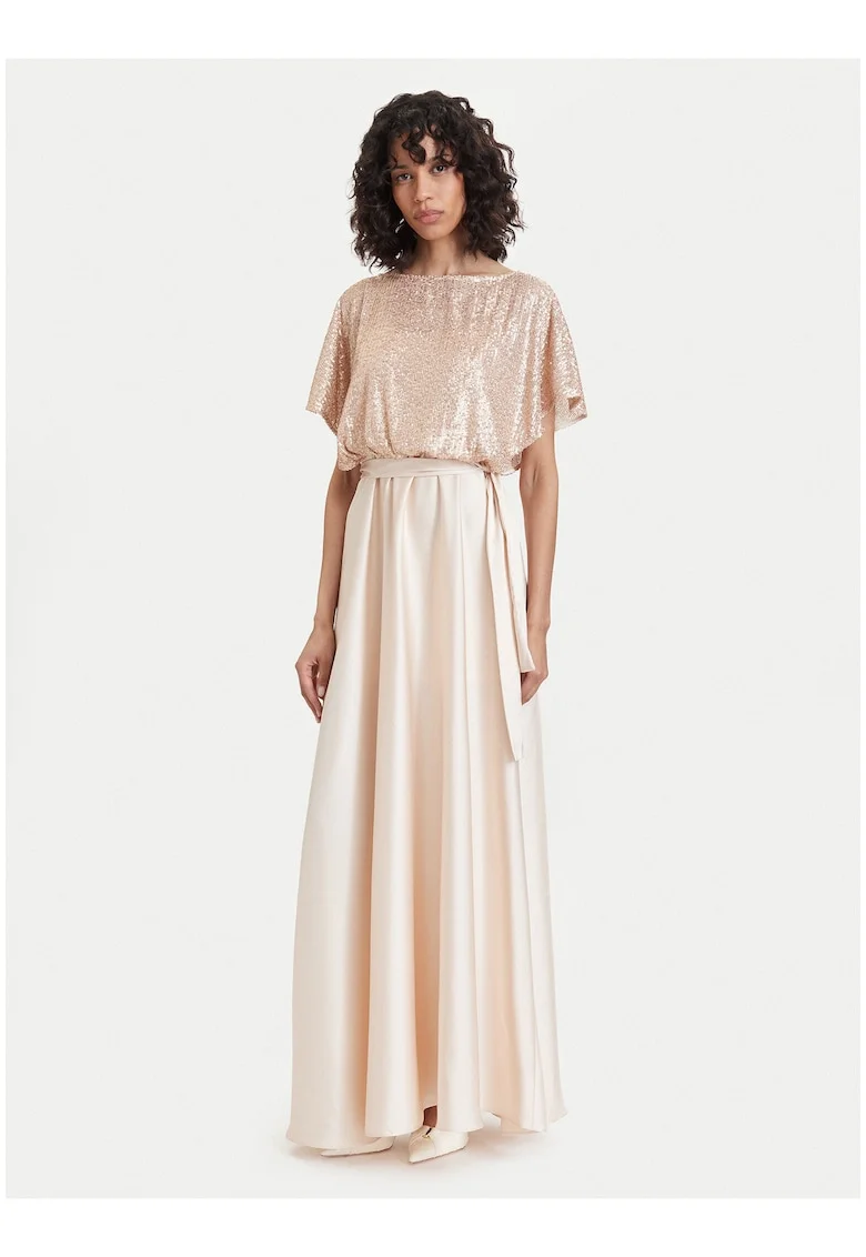 Rochie de seara Dama,  Auriu,