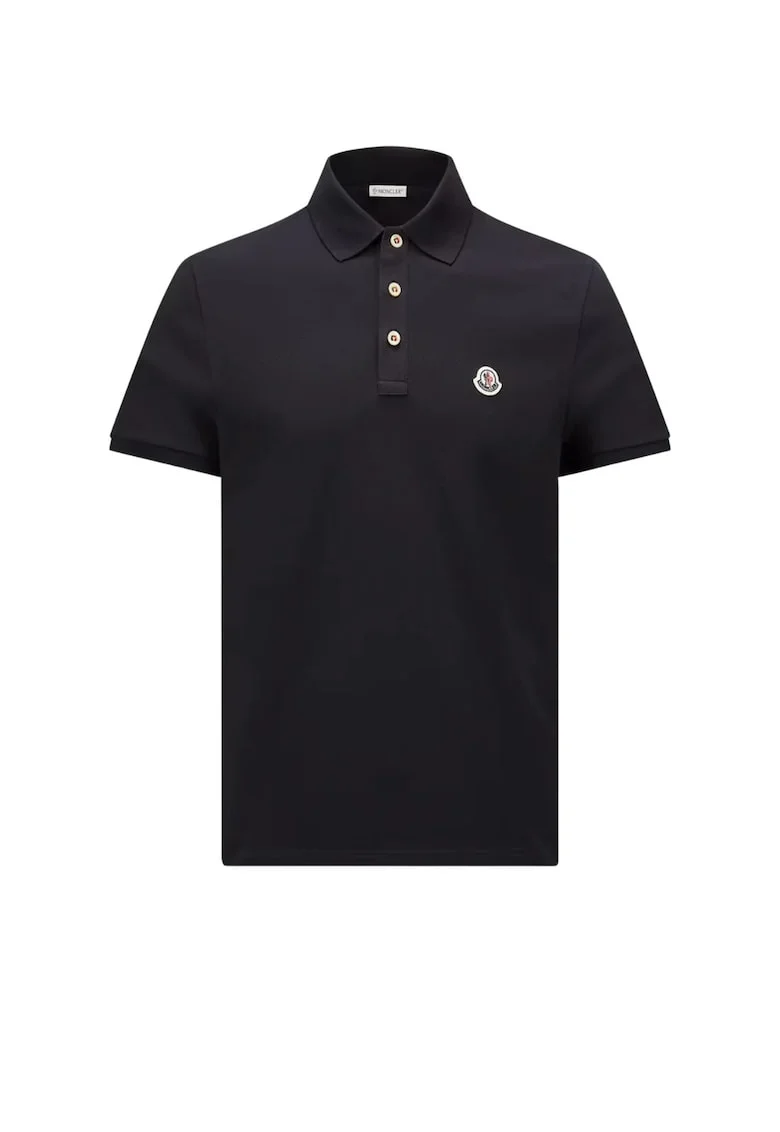 Tricou barbati,  Logo Patch Polo, Albastru inchis