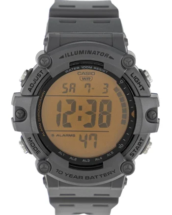 Ceas digital cu functii multiple, Gri grafit