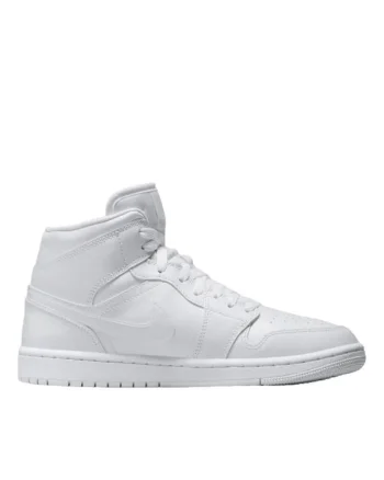 Pantofi dama 1 Mid,  Piele naturala, Alb