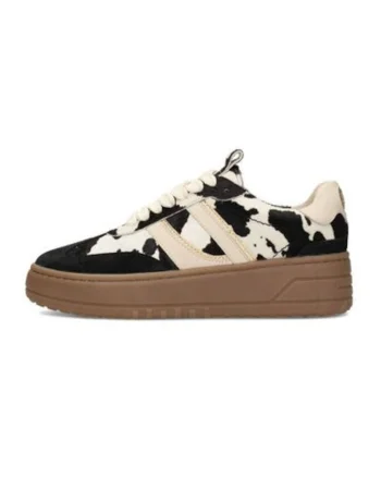 Pantofi sport Anemone din piele intoarsa cu sireturi