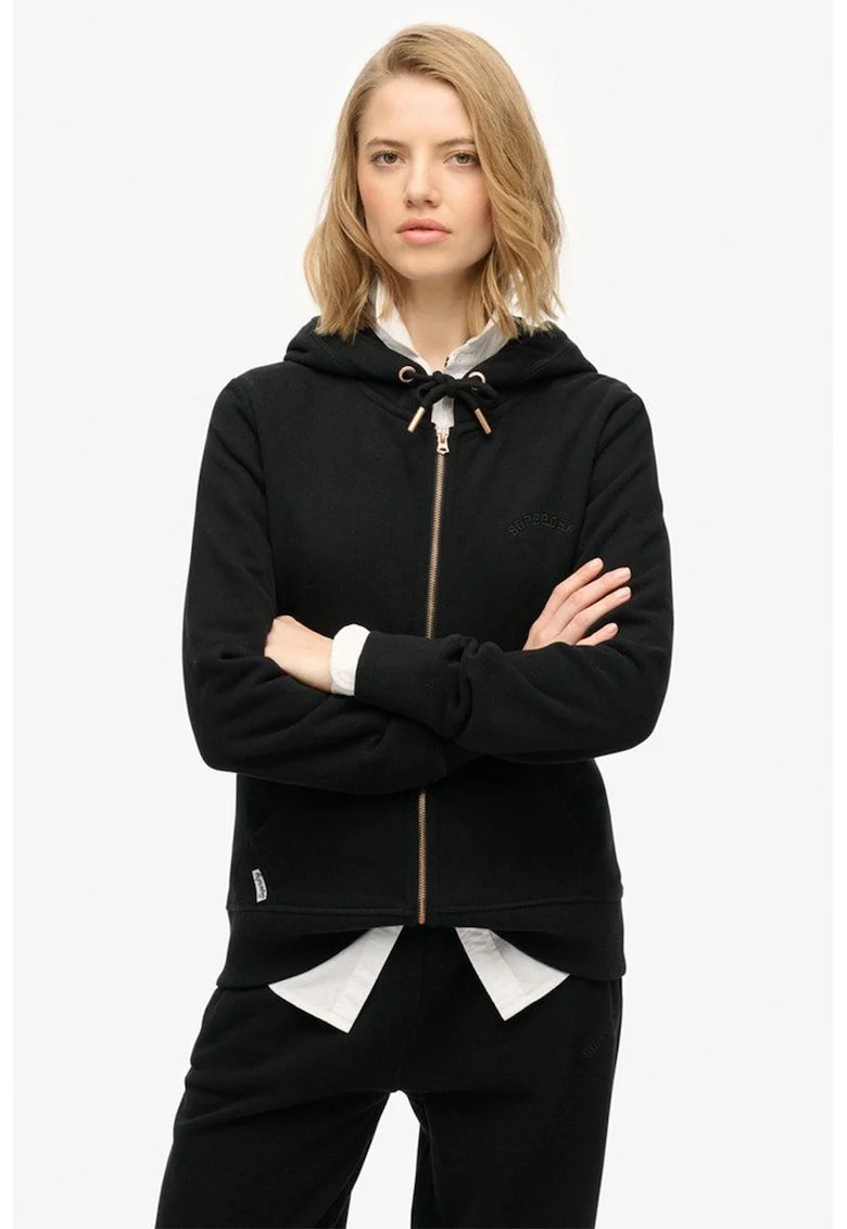 Hanorac uni Essential, Negru
