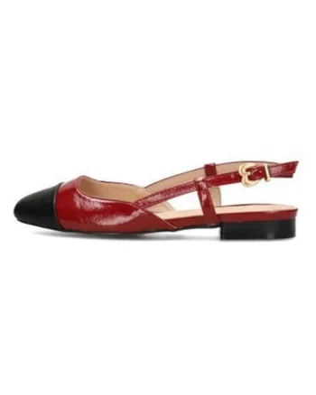 Pantofi slingback cu varf cap toe