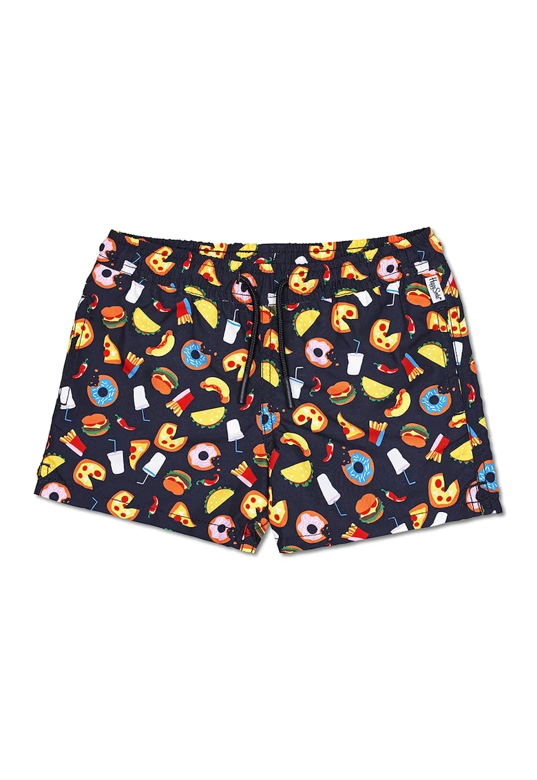 Bermude de baie cu imprimeu, Multicolor