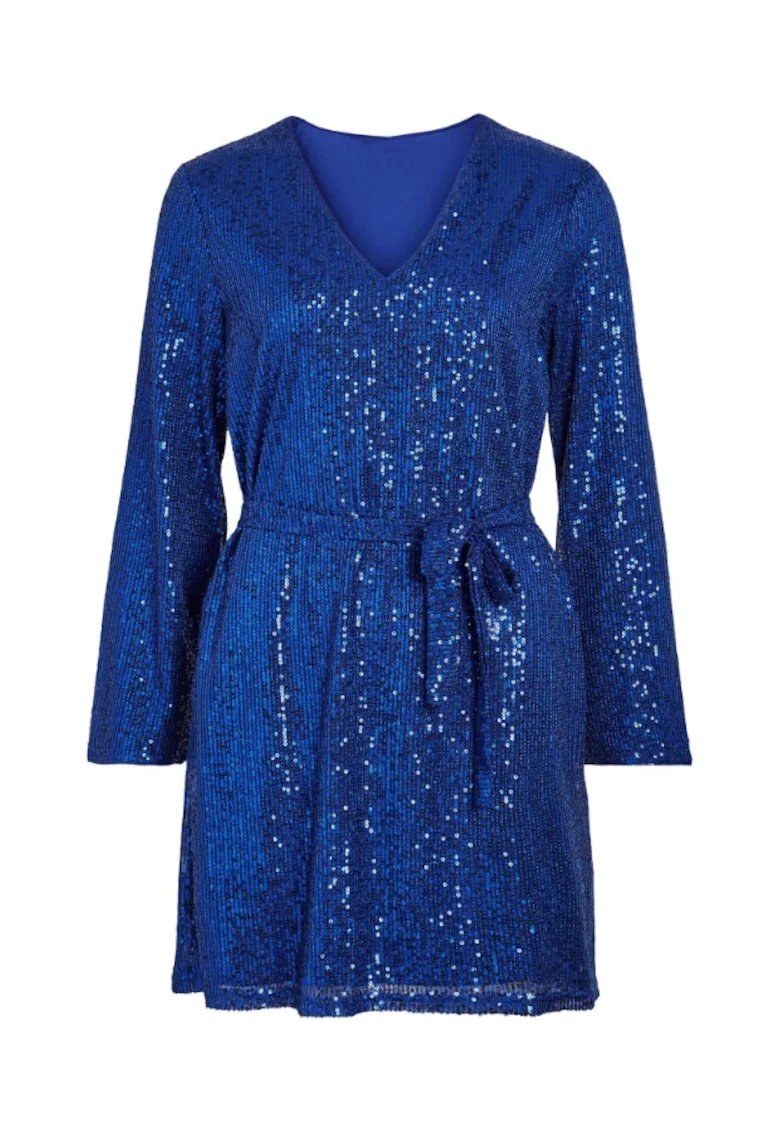 Rochie dama,  302992010, Poliester, Albastru