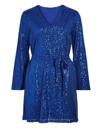Rochie dama,  302992010, Poliester, Albastru