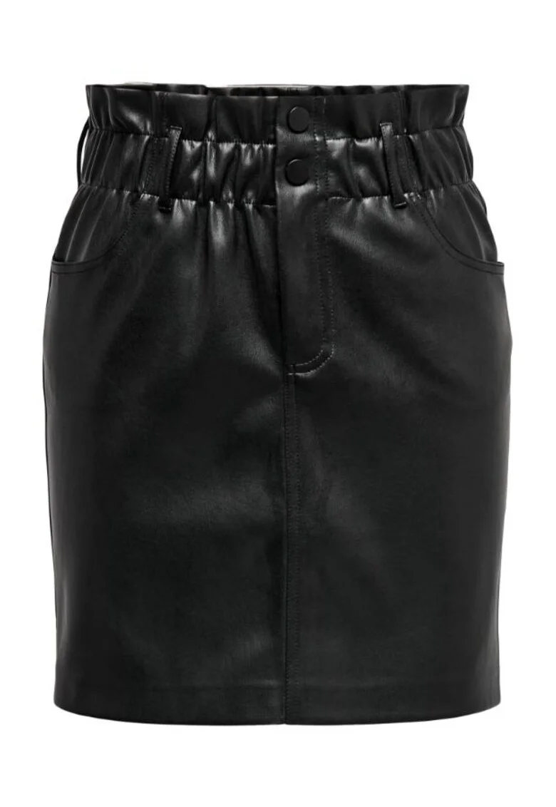 Fusta dama,  302986569, Piele Ecologica, Negru