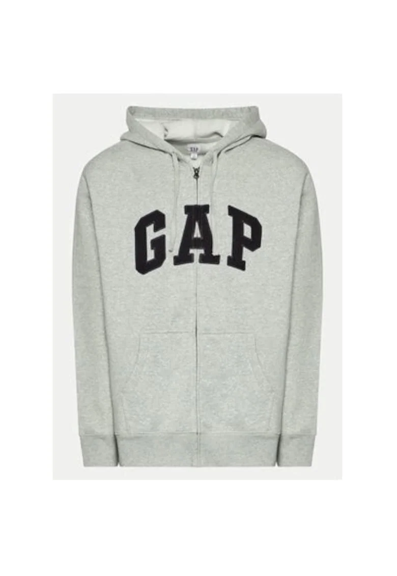 Bluza barbati,  303617561, Bumbac/Poliester, Gri, Gri