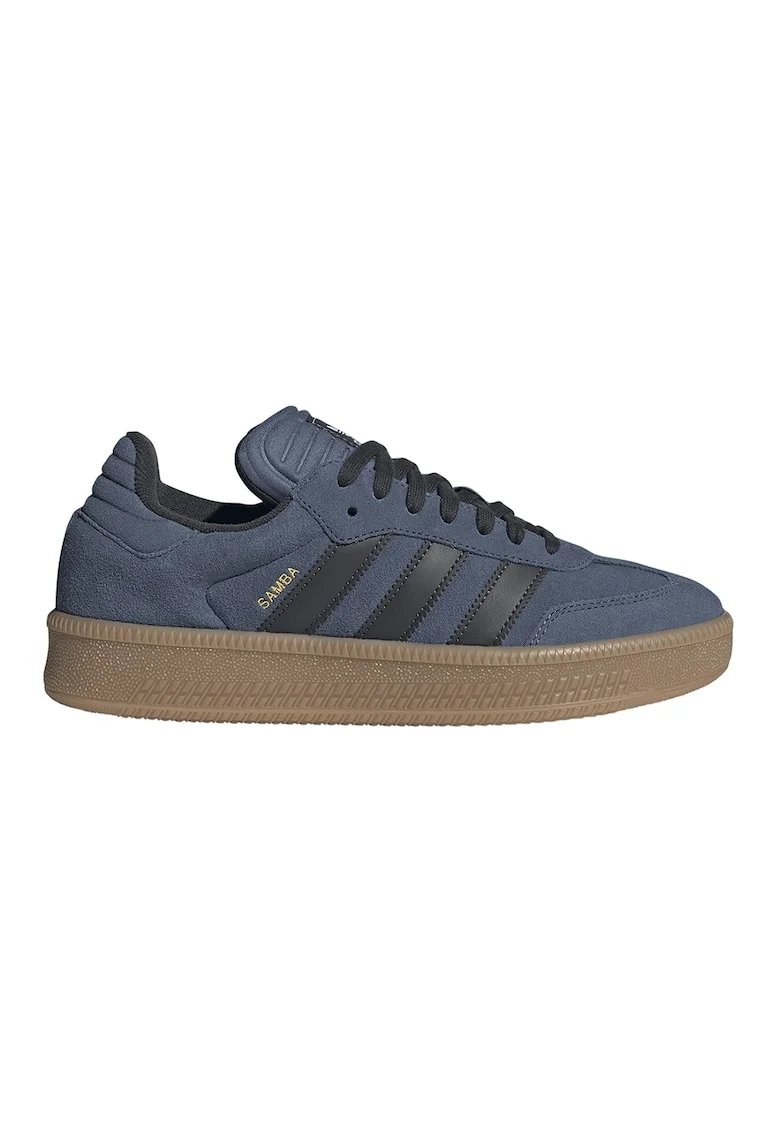Pantofi sport Samba XLG din piele intoarsa, Negru/Albastru prafuit