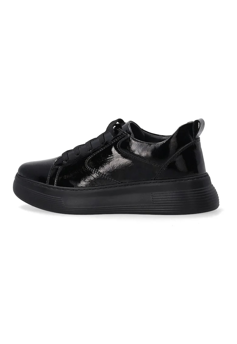Pantofi sport din piele lacuita