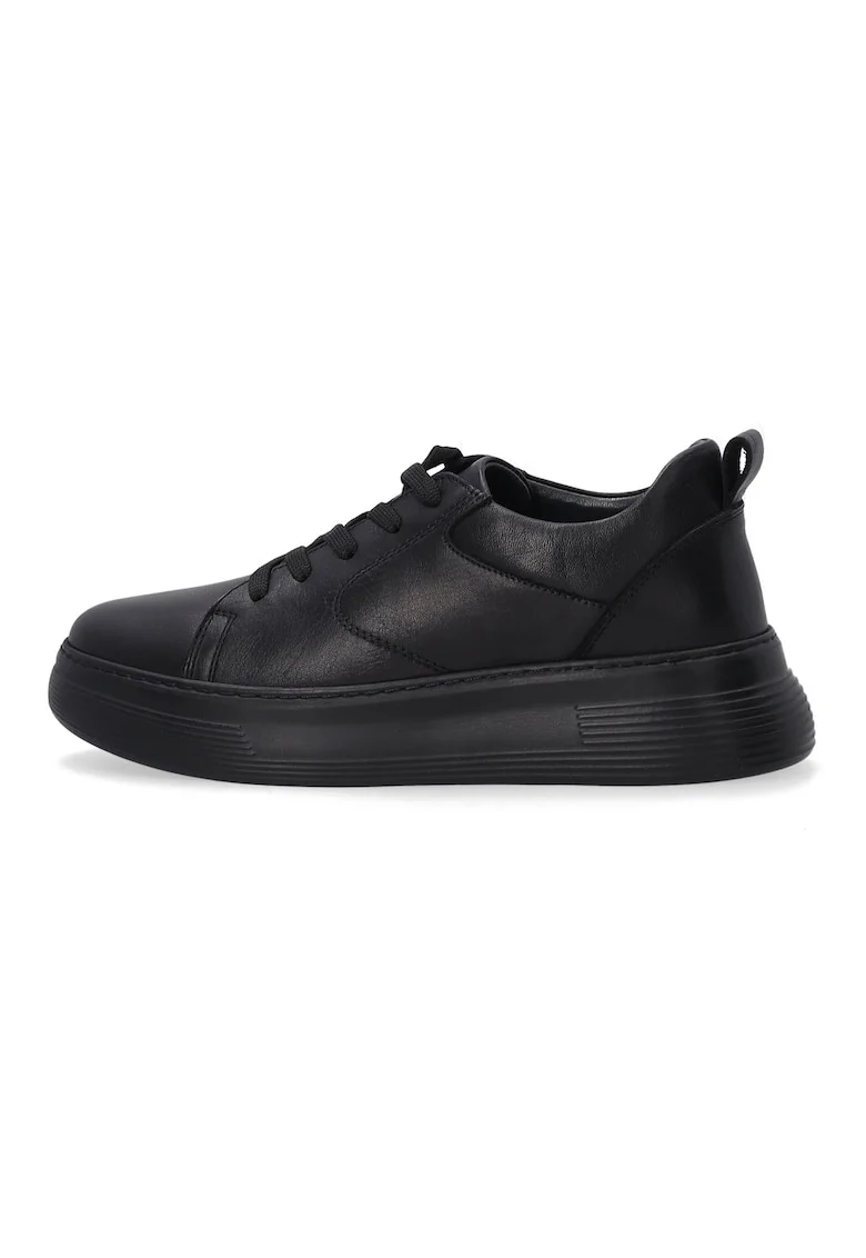 Pantofi sport din piele cu talpe wedge