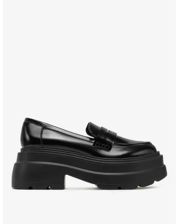 Mocasini  Sintetic, Negru