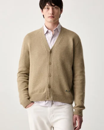 A.P.C. cardigan pentru bărbați din lână kevin
