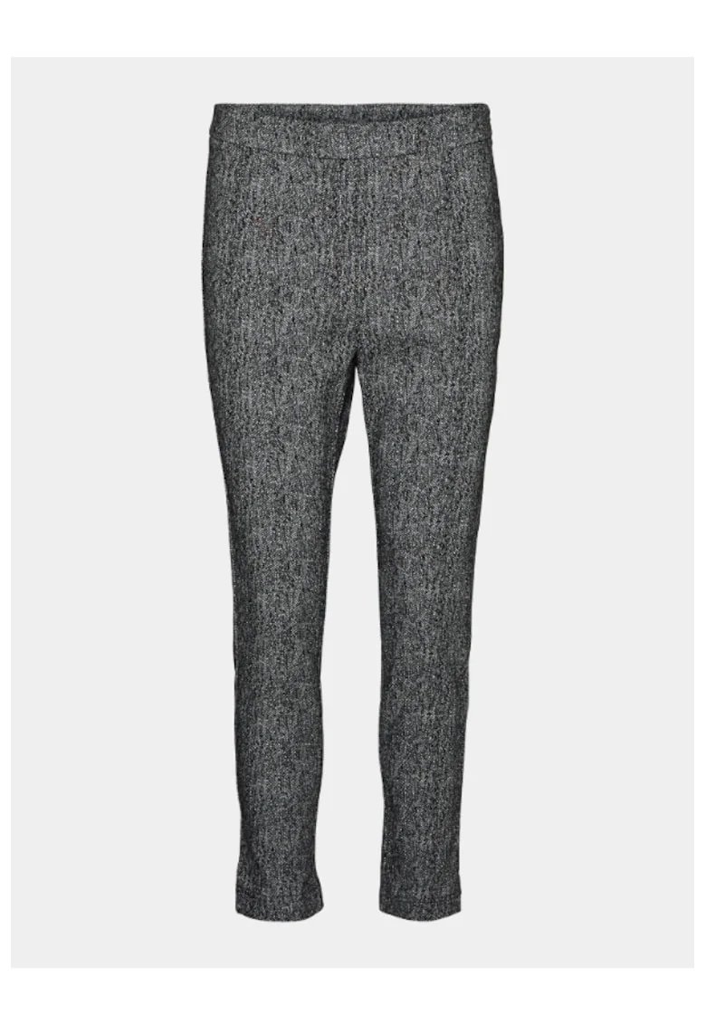 Pantaloni dama,  302987481, Viscoza, Gri