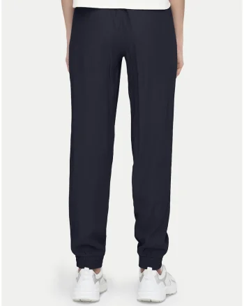 Pantaloni de trening dama,  bleumarin, regular fit, viscoza