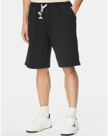 Pantaloni barbati,  bumbac, casual, negru