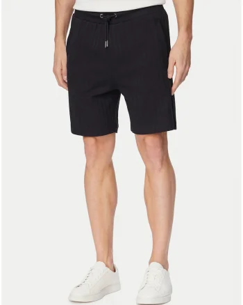 Pantaloni scurti barbati,  casual, bleumarin, bumbac