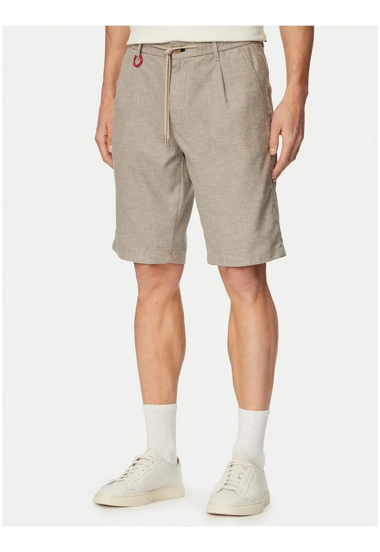 Pantaloni scurti barbati, Joop Jeans, casual, fermoar, Bej